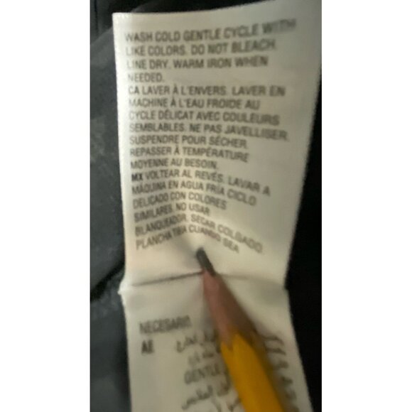 bar III Blouse 3X Sheer Keyhole Front Tie Ruffled Neckline Gray Leopard Long Slv - Picture 9 of 11